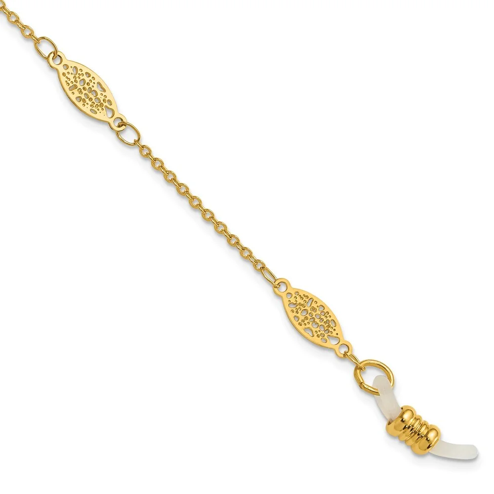 1928 Jewelry - Goldtone 30in Eyeglass Holder Chain