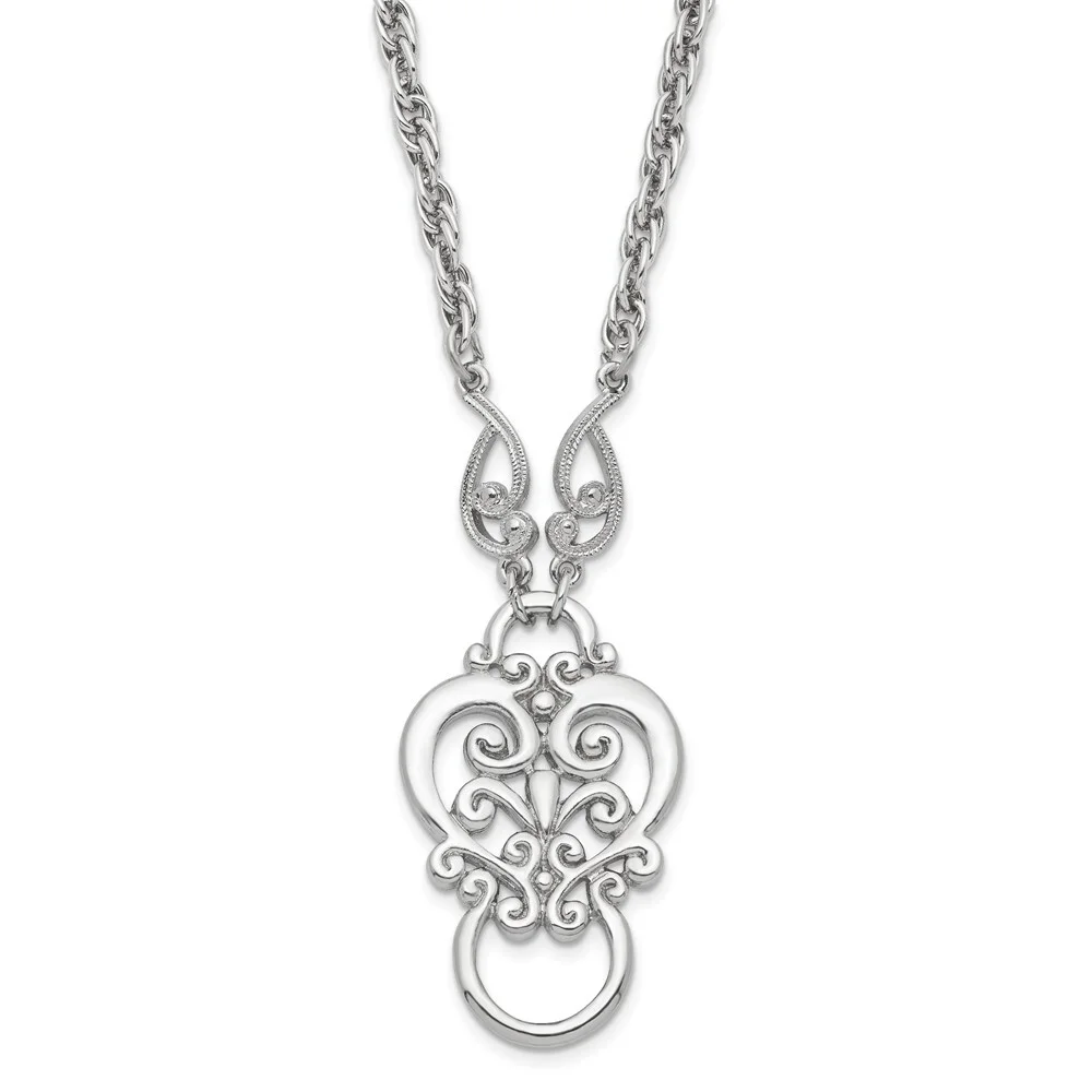 Eyeglass Holder Chain 30" Gold Tone 1928 Boutique 3